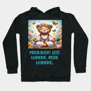 mediation bear Hoodie